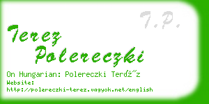 terez polereczki business card